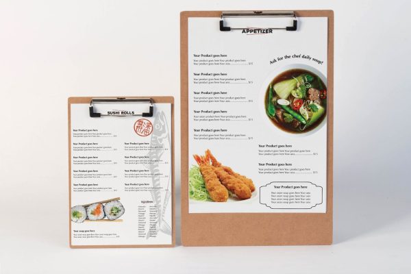 Thiết kế menu đẹp mắt có thật sự cần thiết cho 1 nhà hàng?
