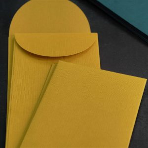 Bao Lì Xì Trơn Giấy Mỹ Thuật 8x17,5cm – CBN Design